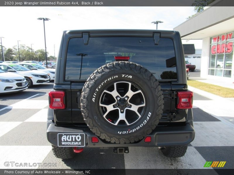 Black / Black 2020 Jeep Wrangler Unlimited Rubicon 4x4