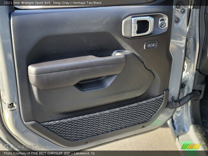 Sting-Gray / Heritage Tan/Black 2021 Jeep Wrangler Sport 4x4