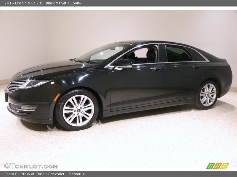 Black Velvet / Ebony 2016 Lincoln MKZ 2.0