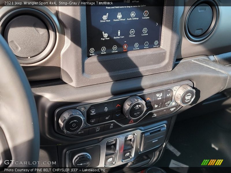 Sting-Gray / Heritage Tan/Black 2021 Jeep Wrangler Sport 4x4