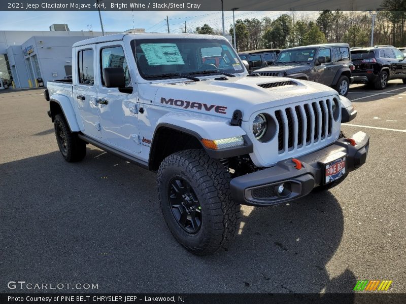 Bright White / Black/Steel Gray 2021 Jeep Gladiator Mojave 4x4