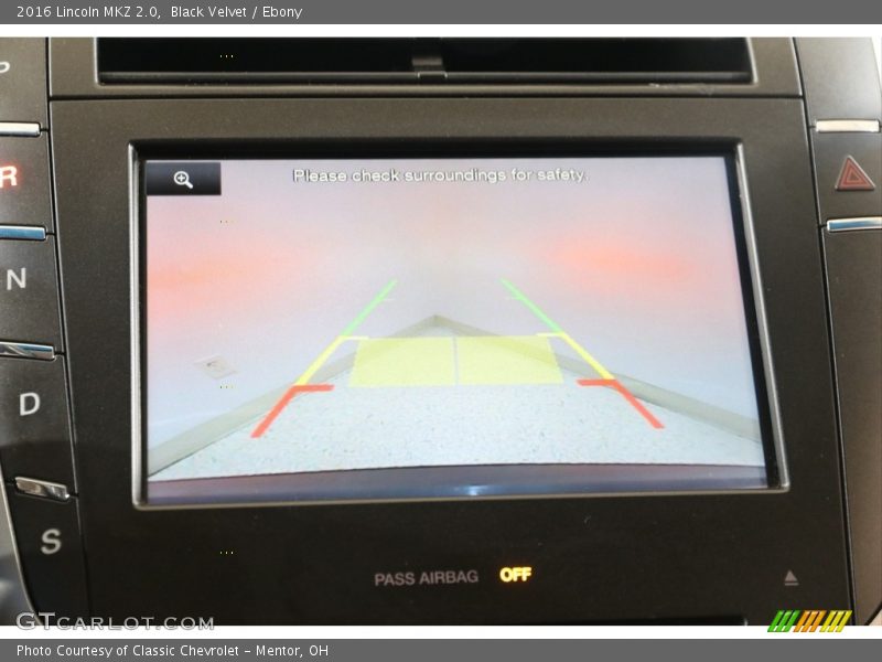 Black Velvet / Ebony 2016 Lincoln MKZ 2.0