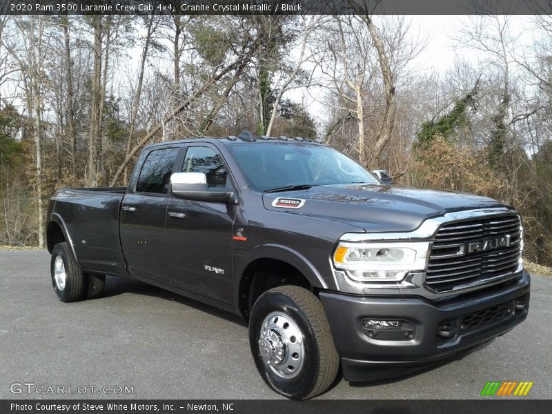 Front 3/4 View of 2020 3500 Laramie Crew Cab 4x4