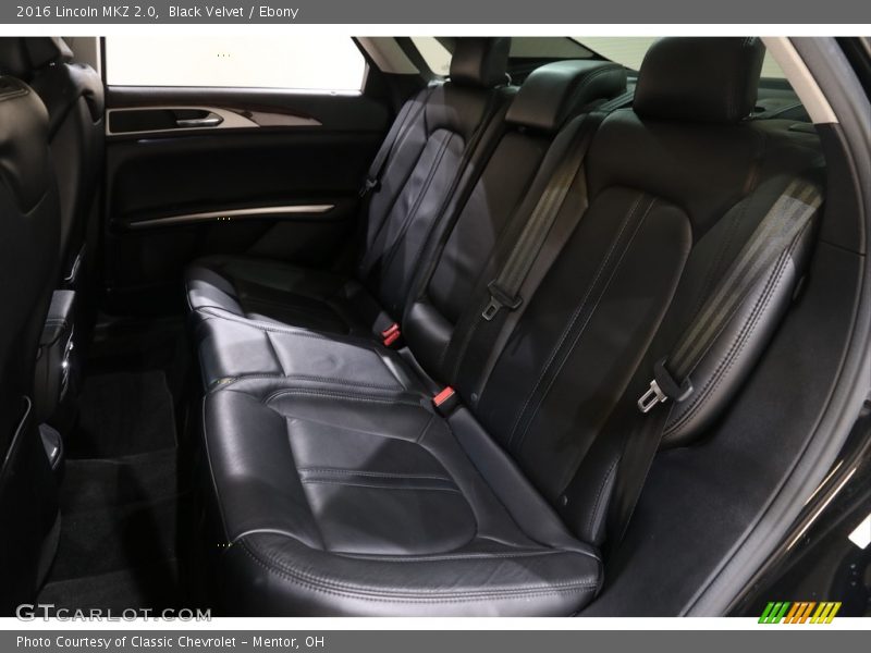 Black Velvet / Ebony 2016 Lincoln MKZ 2.0