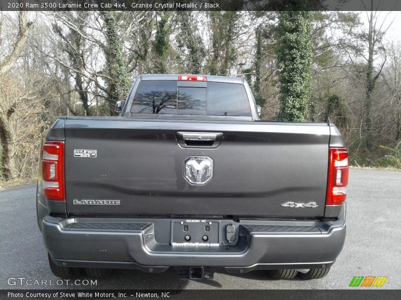 Granite Crystal Metallic / Black 2020 Ram 3500 Laramie Crew Cab 4x4