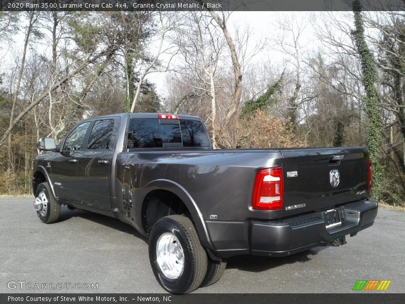 Granite Crystal Metallic / Black 2020 Ram 3500 Laramie Crew Cab 4x4