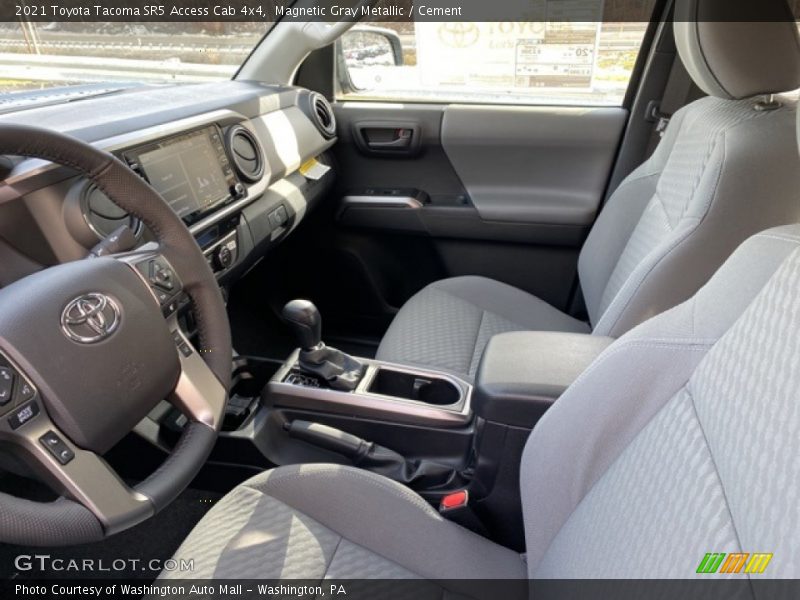 Magnetic Gray Metallic / Cement 2021 Toyota Tacoma SR5 Access Cab 4x4