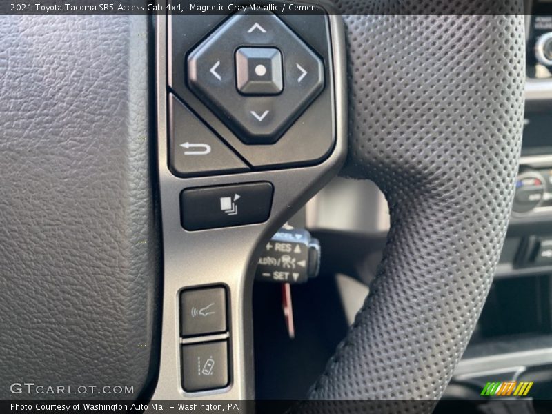 Magnetic Gray Metallic / Cement 2021 Toyota Tacoma SR5 Access Cab 4x4