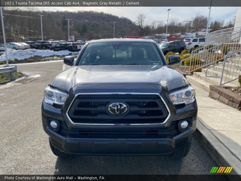 Magnetic Gray Metallic / Cement 2021 Toyota Tacoma SR5 Access Cab 4x4