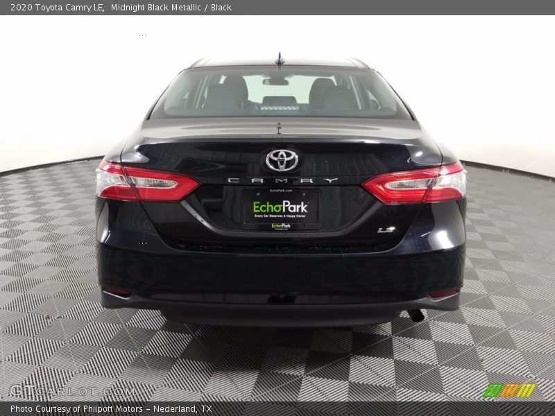 Midnight Black Metallic / Black 2020 Toyota Camry LE