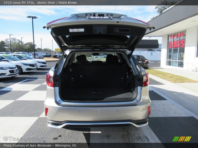 Atomic Silver / Noble Brown 2019 Lexus RX 350L