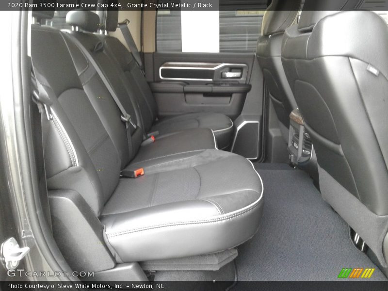 Rear Seat of 2020 3500 Laramie Crew Cab 4x4
