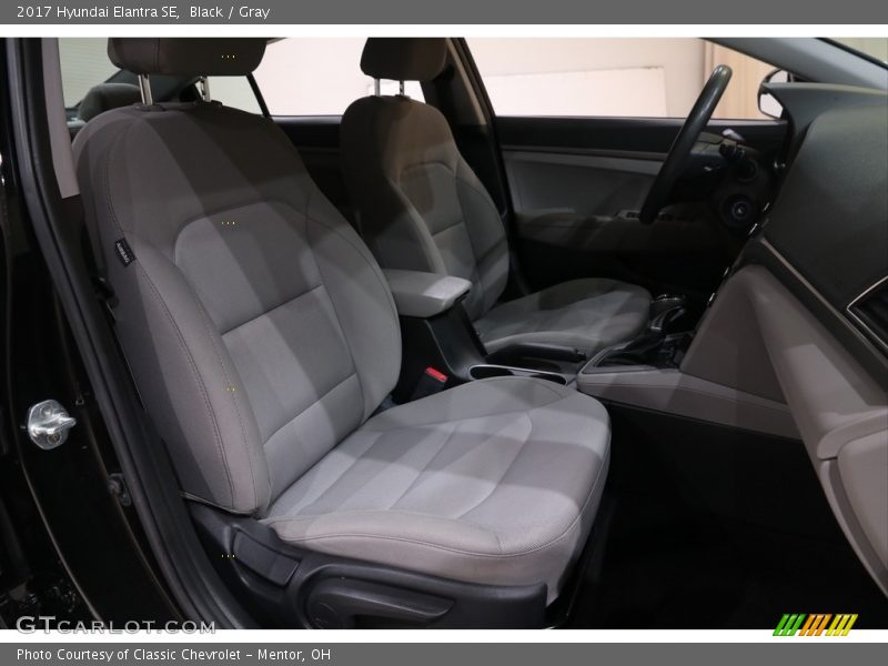 Black / Gray 2017 Hyundai Elantra SE
