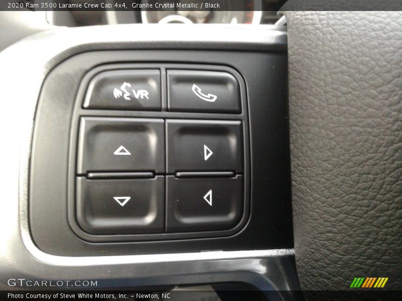 Granite Crystal Metallic / Black 2020 Ram 3500 Laramie Crew Cab 4x4