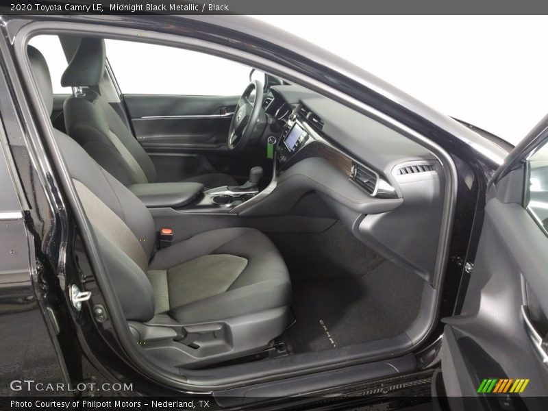 Midnight Black Metallic / Black 2020 Toyota Camry LE