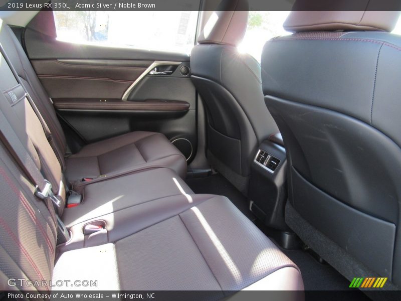 Atomic Silver / Noble Brown 2019 Lexus RX 350L