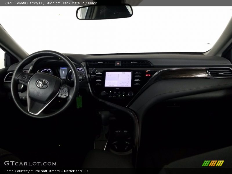 Midnight Black Metallic / Black 2020 Toyota Camry LE