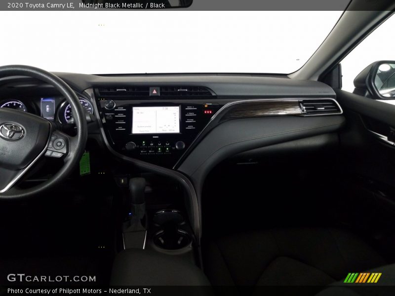 Midnight Black Metallic / Black 2020 Toyota Camry LE