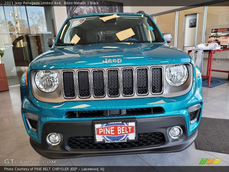 Bikini Metallic / Black 2021 Jeep Renegade Limited 4x4