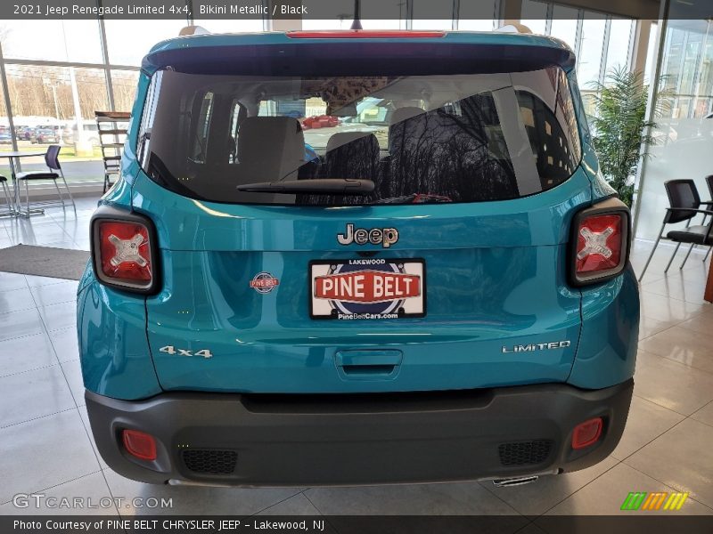 Bikini Metallic / Black 2021 Jeep Renegade Limited 4x4