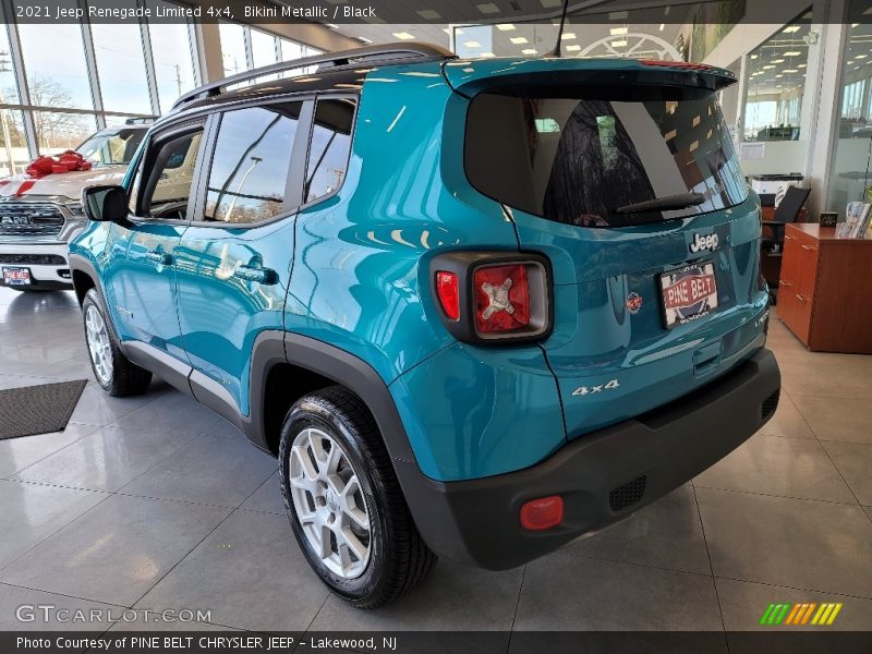 Bikini Metallic / Black 2021 Jeep Renegade Limited 4x4