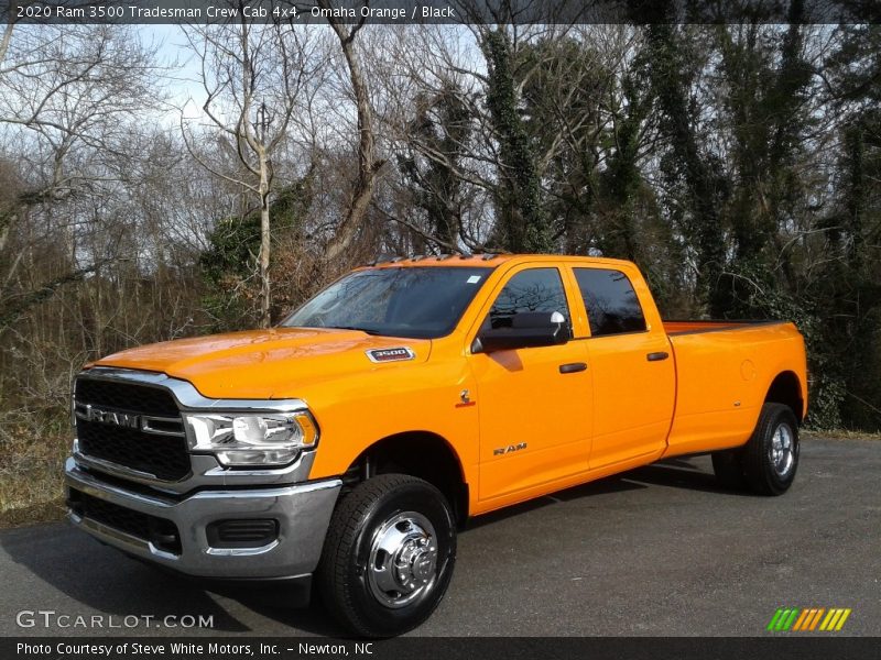 Omaha Orange / Black 2020 Ram 3500 Tradesman Crew Cab 4x4