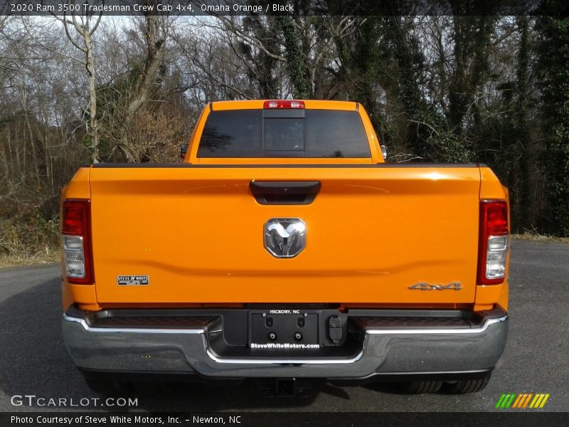 Omaha Orange / Black 2020 Ram 3500 Tradesman Crew Cab 4x4