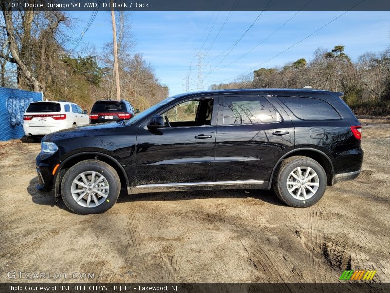 DB Black / Black 2021 Dodge Durango SXT AWD