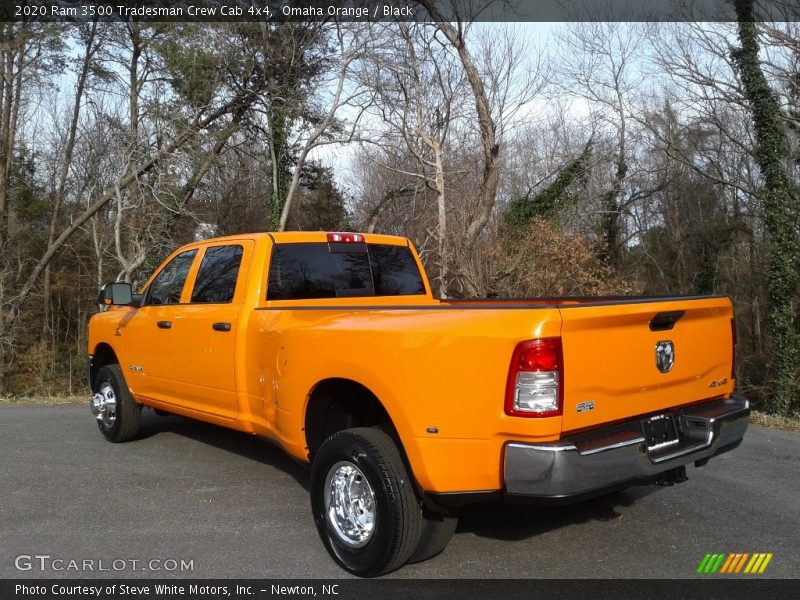 Omaha Orange / Black 2020 Ram 3500 Tradesman Crew Cab 4x4