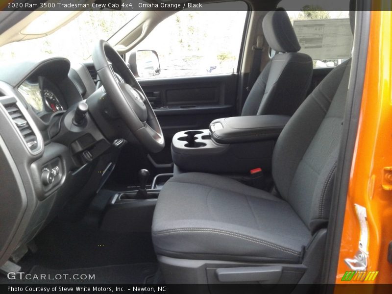 Front Seat of 2020 3500 Tradesman Crew Cab 4x4