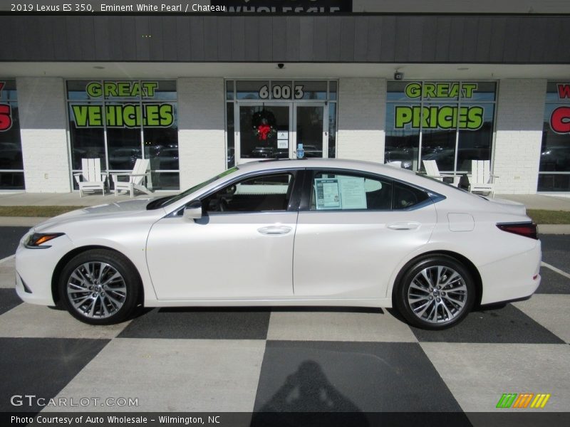 Eminent White Pearl / Chateau 2019 Lexus ES 350
