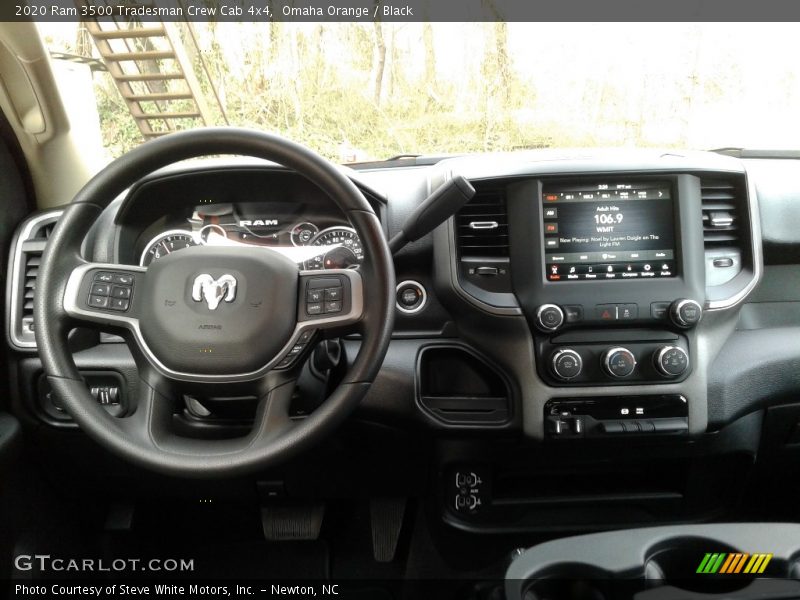 Omaha Orange / Black 2020 Ram 3500 Tradesman Crew Cab 4x4