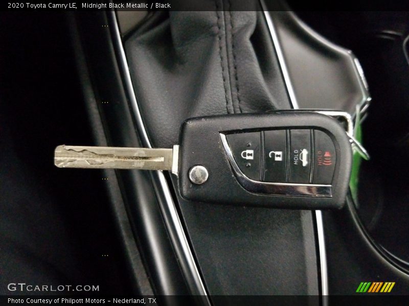 Midnight Black Metallic / Black 2020 Toyota Camry LE