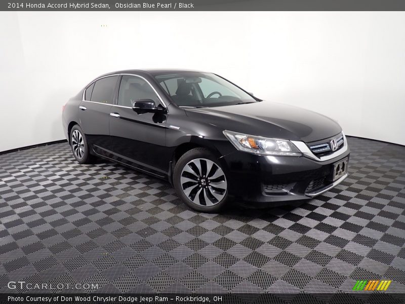  2014 Accord Hybrid Sedan Obsidian Blue Pearl