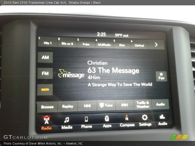 Omaha Orange / Black 2020 Ram 3500 Tradesman Crew Cab 4x4