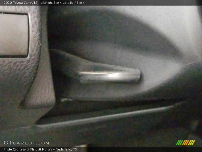 Midnight Black Metallic / Black 2020 Toyota Camry LE