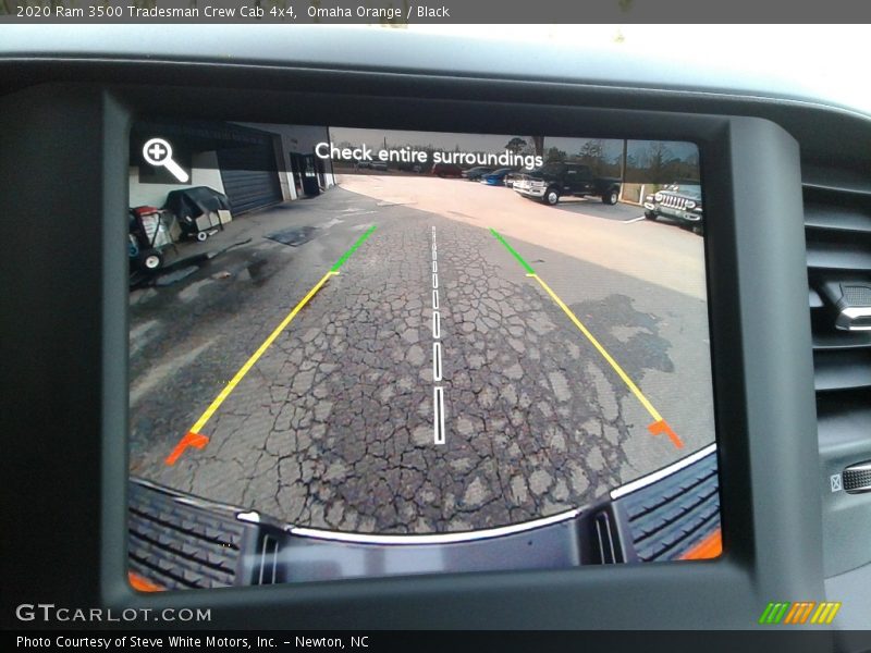 Omaha Orange / Black 2020 Ram 3500 Tradesman Crew Cab 4x4