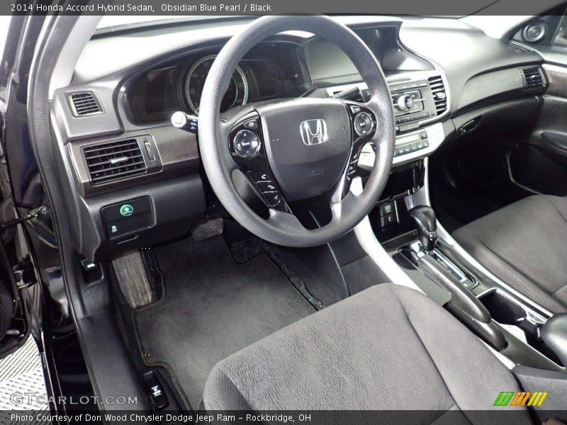  2014 Accord Hybrid Sedan Black Interior