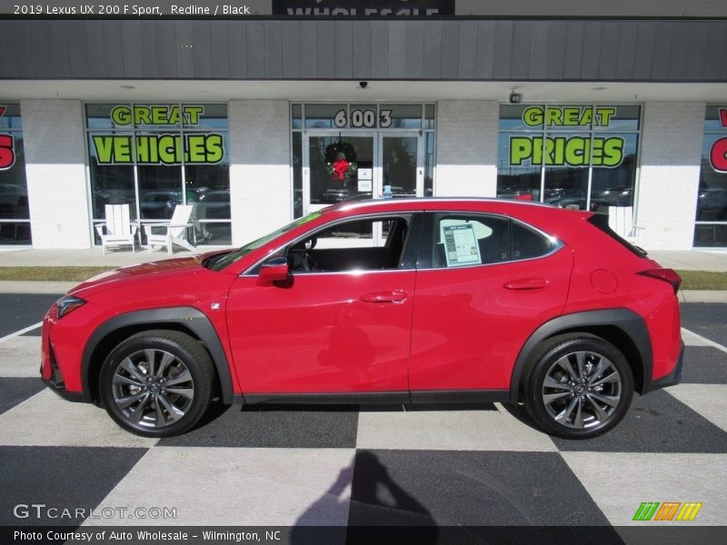 Redline / Black 2019 Lexus UX 200 F Sport