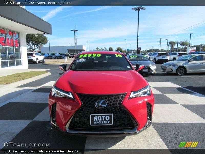 Redline / Black 2019 Lexus UX 200 F Sport