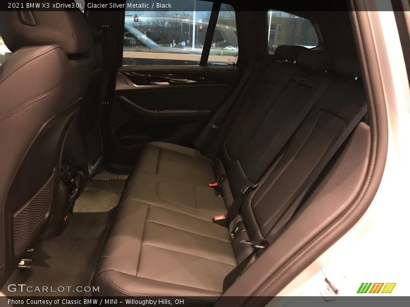 Glacier Silver Metallic / Black 2021 BMW X3 xDrive30i