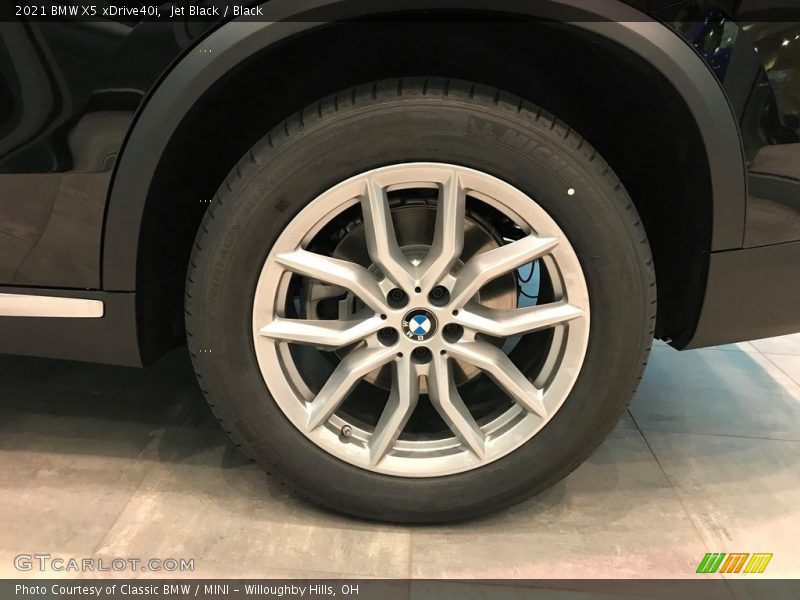 Jet Black / Black 2021 BMW X5 xDrive40i