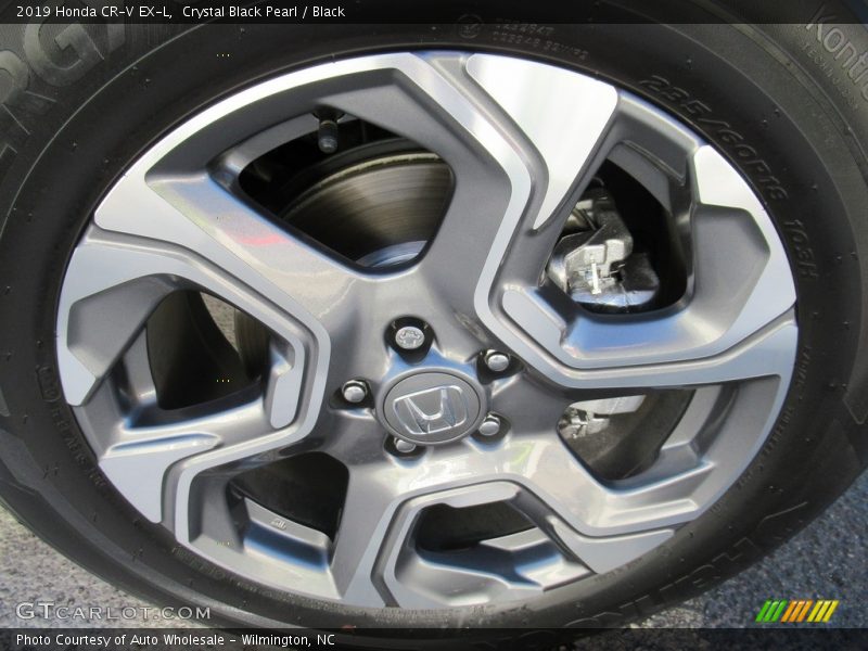 Crystal Black Pearl / Black 2019 Honda CR-V EX-L