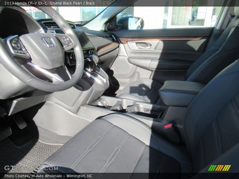 Crystal Black Pearl / Black 2019 Honda CR-V EX-L