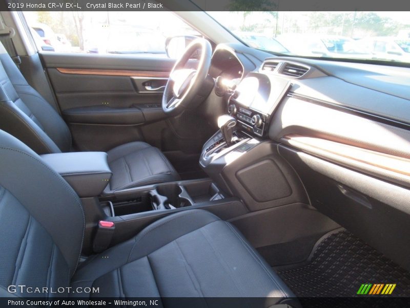 Crystal Black Pearl / Black 2019 Honda CR-V EX-L