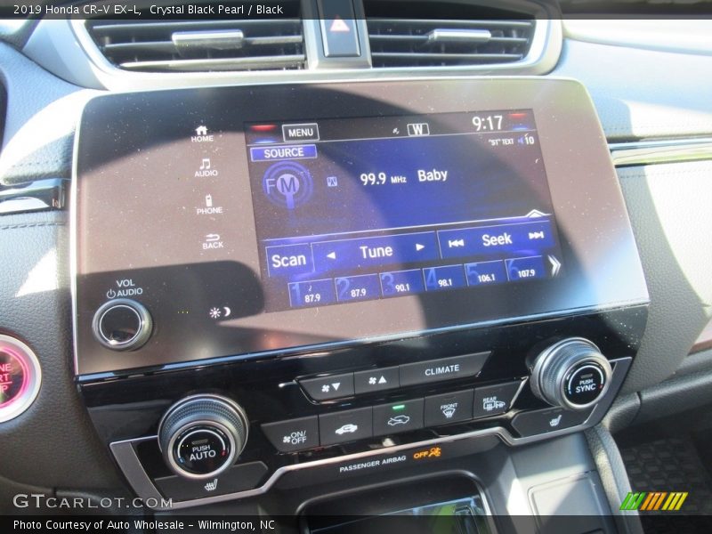 Crystal Black Pearl / Black 2019 Honda CR-V EX-L