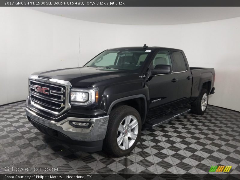 Onyx Black / Jet Black 2017 GMC Sierra 1500 SLE Double Cab 4WD