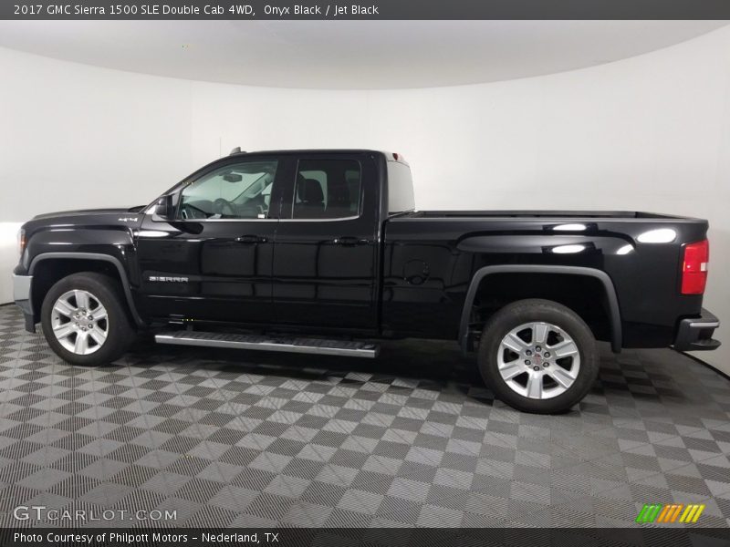 Onyx Black / Jet Black 2017 GMC Sierra 1500 SLE Double Cab 4WD
