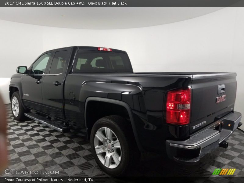 Onyx Black / Jet Black 2017 GMC Sierra 1500 SLE Double Cab 4WD