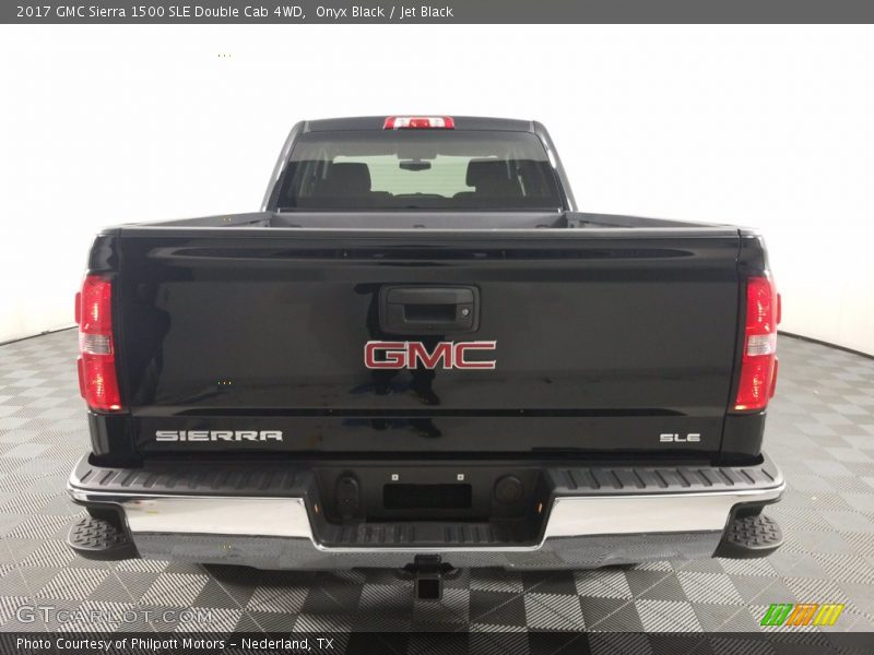 Onyx Black / Jet Black 2017 GMC Sierra 1500 SLE Double Cab 4WD